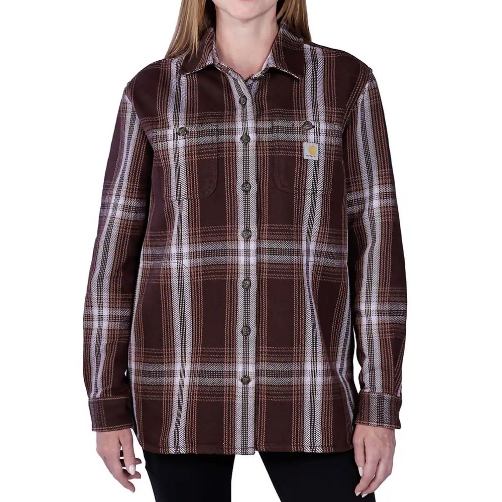 Carhartt Loose fit heavyweight twill SHIRT JACKET women’s L 12-14